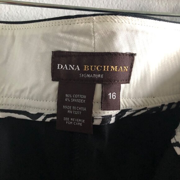 Dana Buchman Women’s Capri Pants Size 16 Jet Black - NWT - Picture 11 of 12